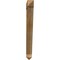 Ekena Millwork Traditional Arts & Crafts Rough Sawn Bracket, Western Red Cedar, 4"W x 34"D x 40"H BKT04X34X40TRA03RWR - alternate 3